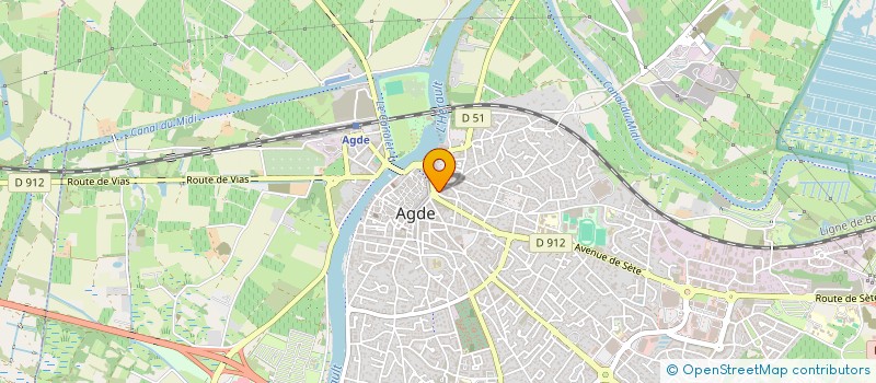 localisation de l'entreprise MONSIEUR BRYAN LAMBERT  AGDE