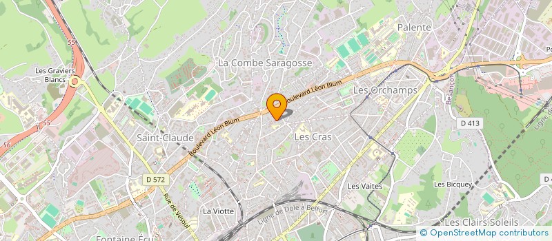 localisation de l'entreprise MONSIEUR BRYAN LAURET  BESANCON