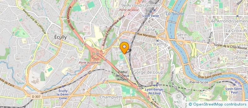 localisation de l'entreprise MONSIEUR BRYAN LEFRANCOIS  LYON