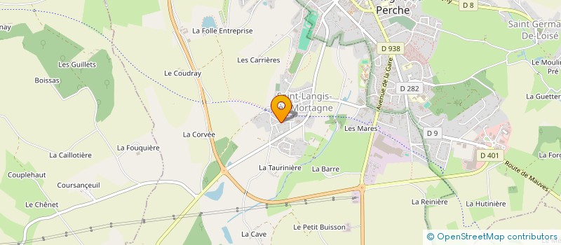 localisation de l'entreprise MONSIEUR BRYAN LEGENDRE à SAINT-LANGIS-LES-MORTAGNE