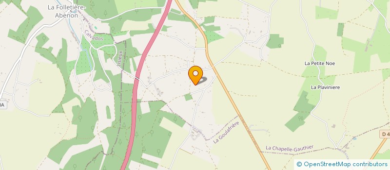 localisation de l'entreprise MONSIEUR BRYAN LETAILLEUR  MESNIL-EN-OUCHE