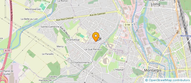 localisation de l'entreprise MONSIEUR BRYAN LINDIVAT à CHALETTE-SUR-LOING