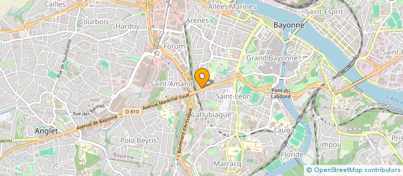 localisation de l'entreprise MONSIEUR BRYAN LOZANO à BAYONNE