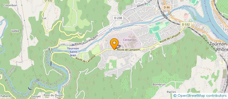 localisation de l'entreprise MONSIEUR BRYAN MAGNOLI à TOURNON-SUR-RHONE