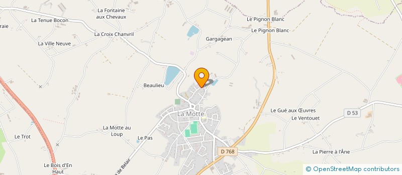 localisation de l'entreprise MONSIEUR BRYAN MAHALIMBY  LA MOTTE