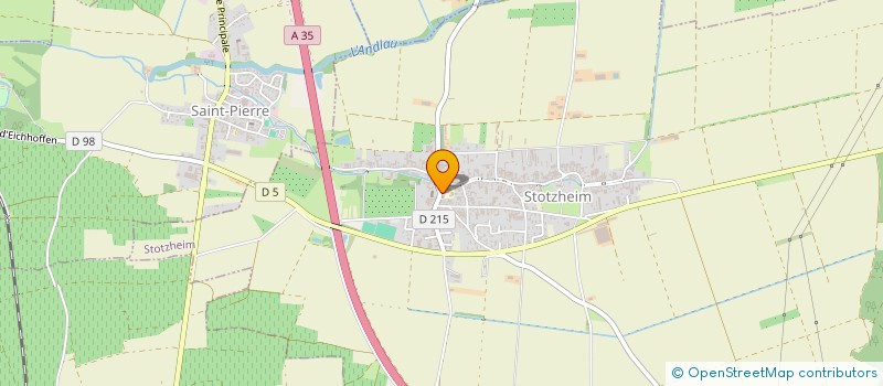 localisation de l'entreprise MONSIEUR BRYAN MAIER  STOTZHEIM