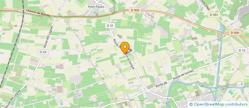 localisation de l'entreprise MONSIEUR BRYAN MAILLARD  VIEUX-BOUCAU-LES-BAINS