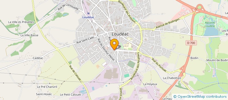 localisation de l'entreprise MONSIEUR BRYAN MAIRIEN à LOUDEAC