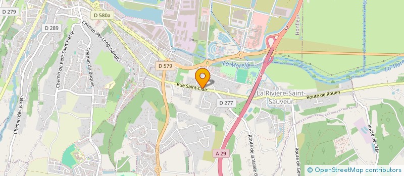 localisation de l'entreprise MONSIEUR BRYAN MARCHERAT  LA RIVIERE-SAINT-SAUVEUR