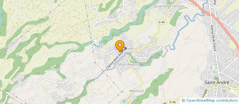 localisation de l'entreprise MONSIEUR BRYAN MARIMOUTOU  SAINTE-SUZANNE