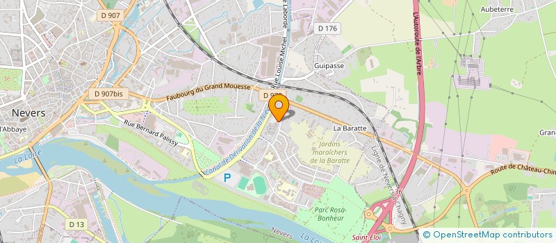 localisation de l'entreprise MONSIEUR BRYAN MARTINAT à NEVERS