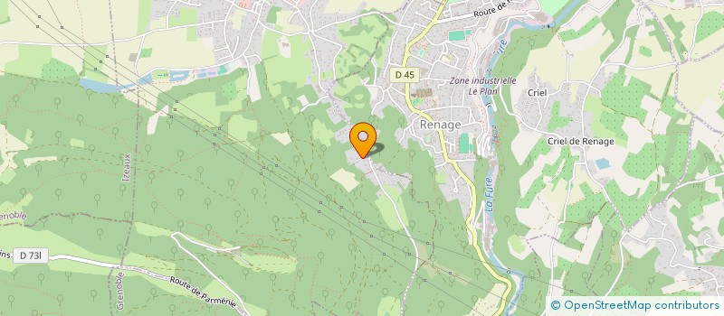 localisation de l'entreprise MONSIEUR BRYAN MAYOUSSIER  BEAUCROISSANT