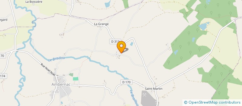 localisation de l'entreprise MONSIEUR BRYAN MILLECAMP  AMBERNAC