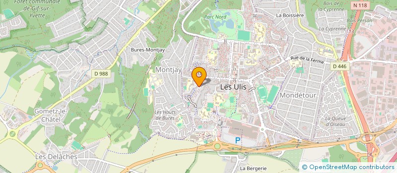 localisation de l'entreprise MONSIEUR BRYAN MODESTIN à LES ULIS