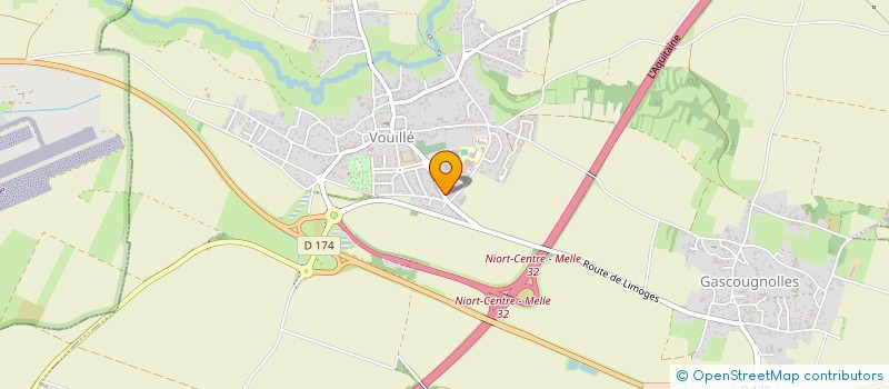 localisation de l'entreprise MONSIEUR BRYAN NAUD  NIORT