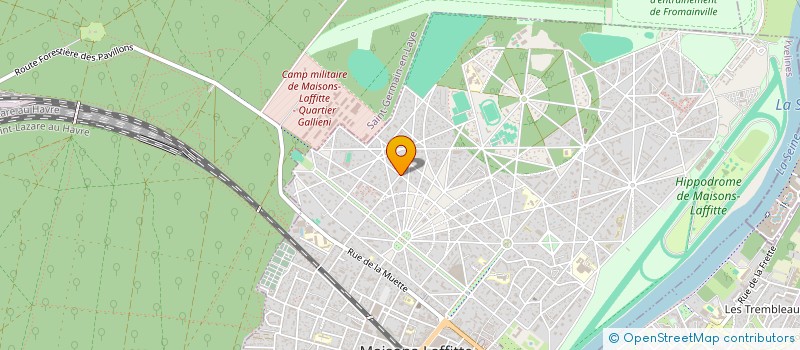 localisation de l'entreprise MONSIEUR BRYAN NOGEIRA  MAISONS-LAFFITTE