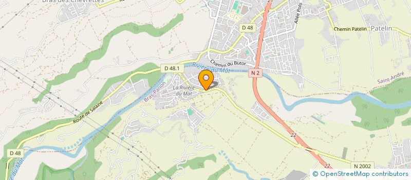 localisation de l'entreprise MONSIEUR BRYAN NUMA  BRAS-PANON