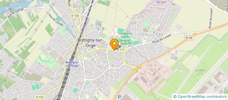 localisation de l'entreprise MONSIEUR BRYAN OSSIELE à BRETIGNY-SUR-ORGE