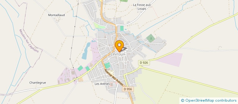 localisation de l'entreprise MONSIEUR BRYAN OUVRAT à LEVROUX