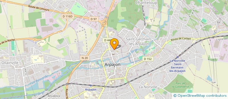 localisation de l'entreprise MONSIEUR BRYAN PALUMA à ARPAJON