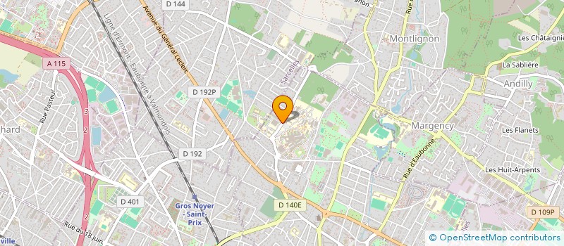 localisation de l'entreprise MONSIEUR BRYAN PELERIN à EAUBONNE