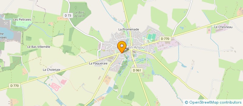 localisation de l'entreprise MONSIEUR BRYAN PHEZ  ERDRE-EN-ANJOU