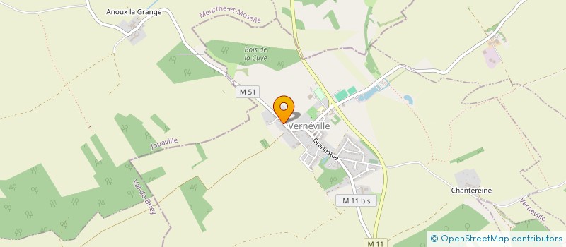 localisation de l'entreprise MONSIEUR BRYAN PHILBERT  VERNEVILLE