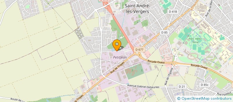 localisation de l'entreprise MONSIEUR BRYAN PHOMMAVONGXAY à SAINT ANDRE LES VERGERS