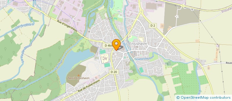 localisation de l'entreprise MONSIEUR BRYAN PIANCAZZO  UNGERSHEIM