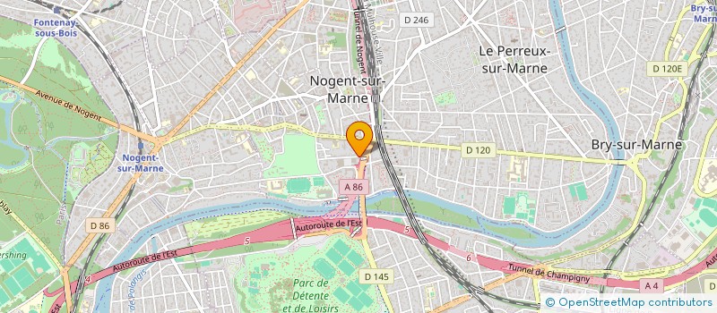 localisation de l'entreprise MONSIEUR BRYAN PINQUIER  NOGENT-SUR-MARNE