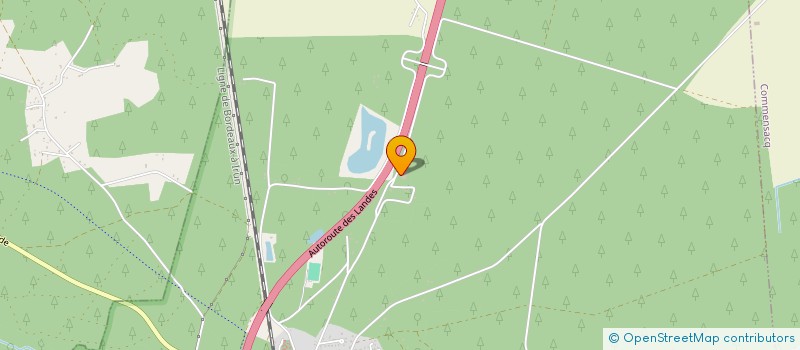 localisation de l'entreprise MONSIEUR BRYAN PIRRINGUEL  LABOUHEYRE