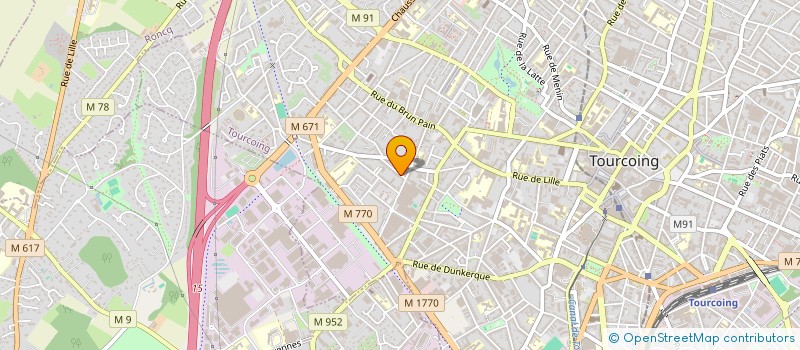 localisation de l'entreprise MONSIEUR BRYAN PLUQUET  TOURCOING