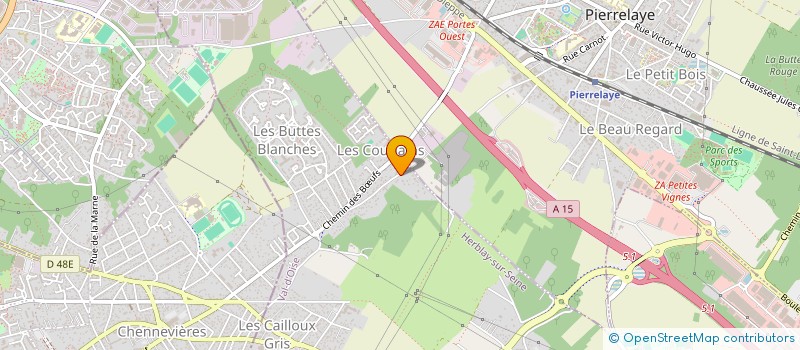 localisation de l'entreprise MONSIEUR BRYAN PRUNIER  HERBLAY-SUR-SEINE