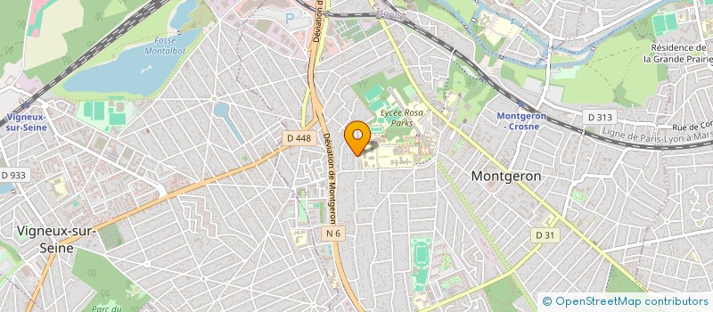 localisation de l'entreprise MONSIEUR BRYAN RAMOS à MONTGERON