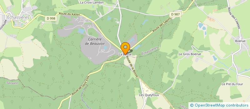 localisation de l'entreprise MONSIEUR BRYAN RAQUIN  LALIZOLLE