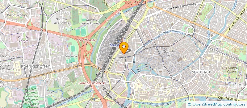 localisation de l'entreprise MONSIEUR BRYAN RASSEN  STRASBOURG