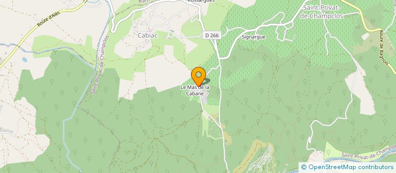 localisation de l'entreprise MONSIEUR BRYAN RECH  SAINT-PRIVAT-DE-CHAMPCLOS