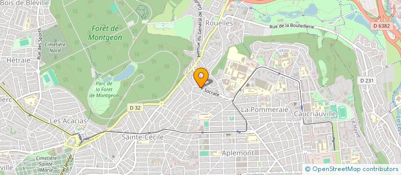 localisation de l'entreprise MONSIEUR BRYAN ROBERT à LE HAVRE