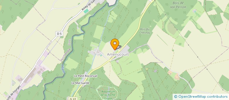 localisation de l'entreprise MONSIEUR BRYAN ROSQUIN  AMENUCOURT