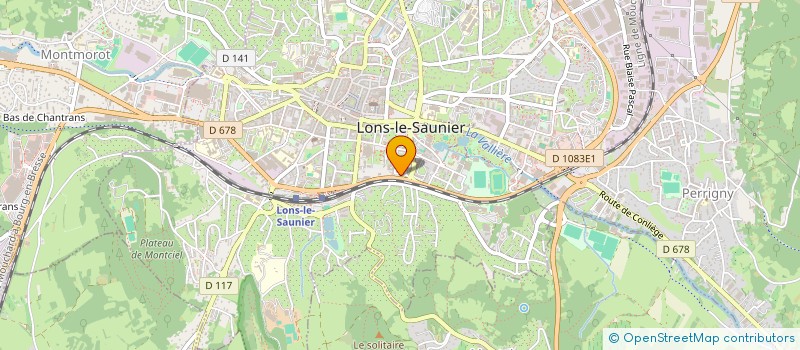 localisation de l'entreprise MONSIEUR BRYAN ROUSSEAUX à LONS-LE-SAUNIER