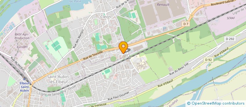 localisation de l'entreprise MONSIEUR BRYAN SAUSSAYE  CLEON