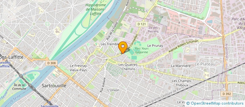 localisation de l'entreprise MONSIEUR BRYAN SCHOUTEETEN à SARTROUVILLE