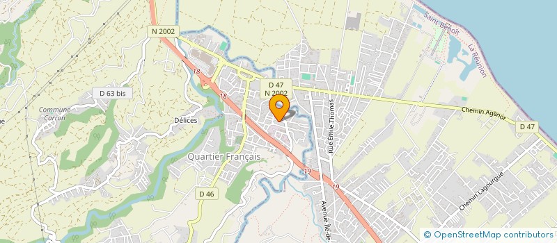 localisation de l'entreprise MONSIEUR BRYAN SEUSSE  SAINTE-SUZANNE