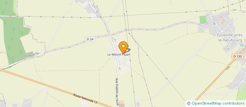 localisation de l'entreprise MONSIEUR BRYAN SIMEON  ECARDENVILLE-LA-CAMPAGNE