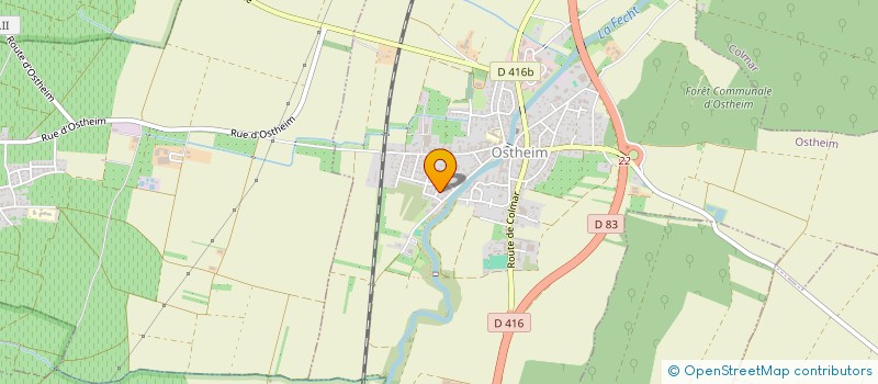 localisation de l'entreprise MONSIEUR BRYAN STOFFEL  OSTHEIM