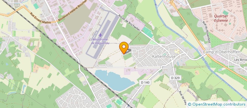 localisation de l'entreprise MONSIEUR BRYAN STROHL  KALTENHOUSE