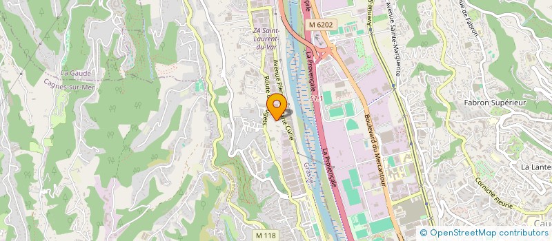 localisation de l'entreprise MONSIEUR BRYAN TORA  SAINT-LAURENT-DU-VAR