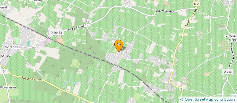 localisation de l'entreprise MONSIEUR BRYANJORDAN DUBOIS  SAINT-ESTEPHE