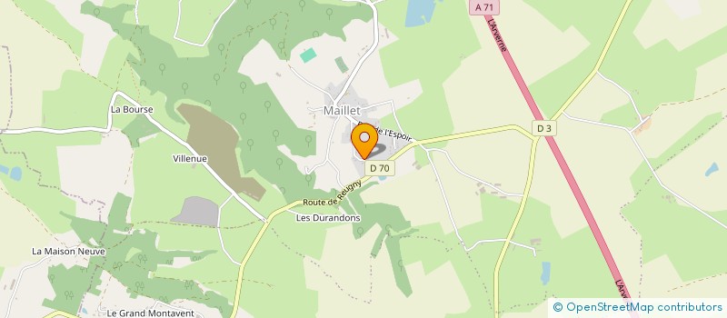 localisation de l'entreprise MONSIEUR BRYCE CANCRE  HAUT-BOCAGE