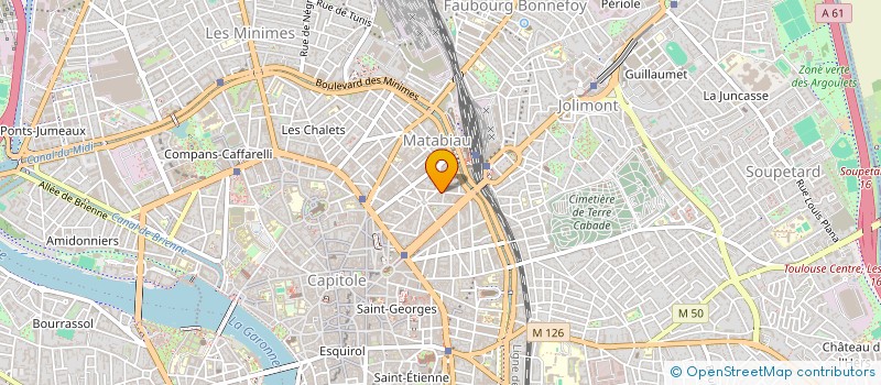 localisation de l'entreprise MONSIEUR BRYCE CORVO  TOULOUSE